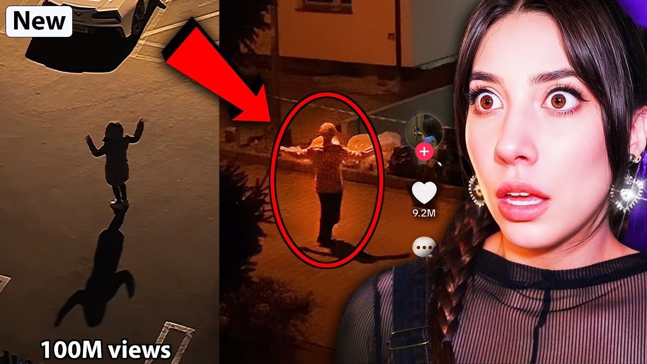 YouTube post by @kelsiidaviess for US Ghost Adventures. Caption reads: This Serbian Dancing Lady Trend is TERRIFYING.