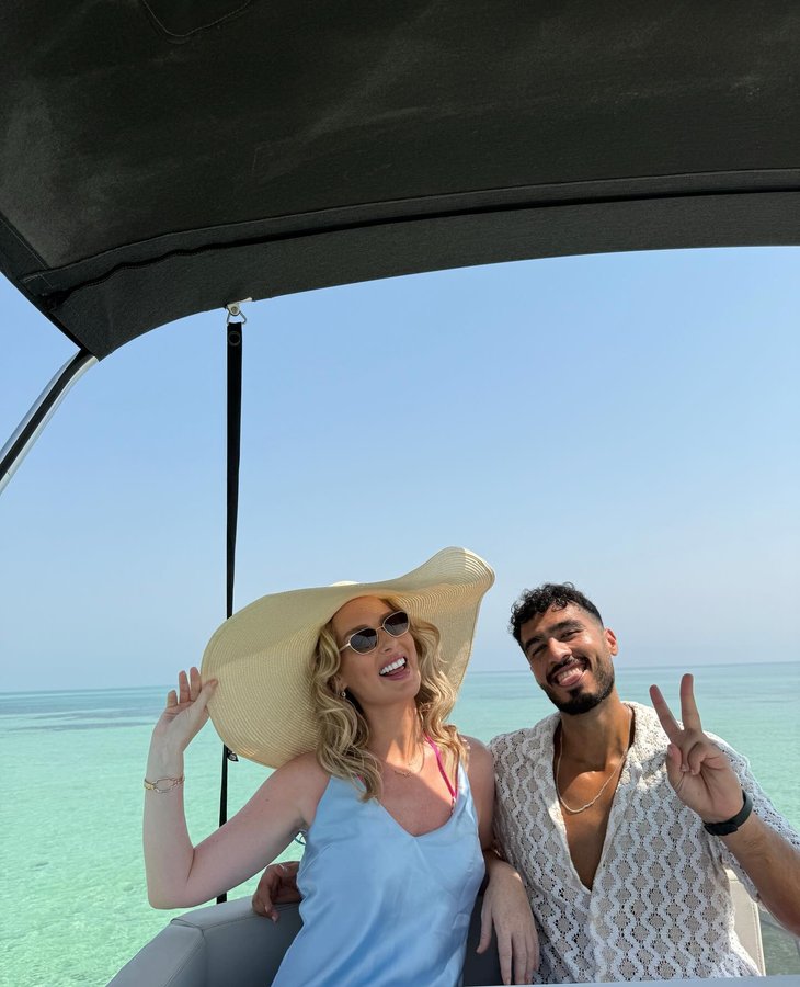 Instagram post by @christina_reigns for eyewa. Caption reads: Incredible weekend in Bahrain with zougie…البحرين....