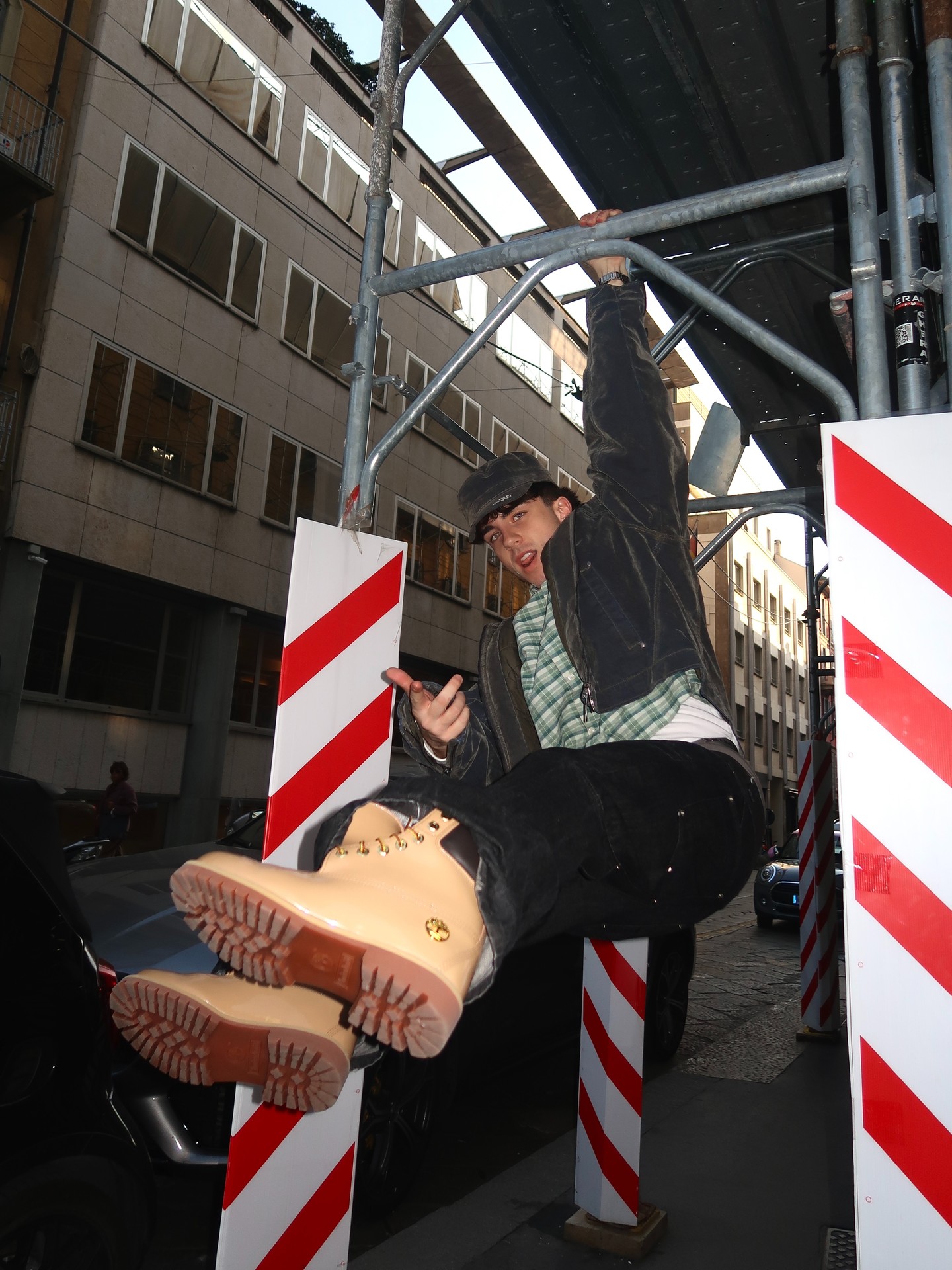 Instagram post by @patrizio_morellato for Foot Locker. Caption reads: You just can't go wrong with the Timberland 6-inch....