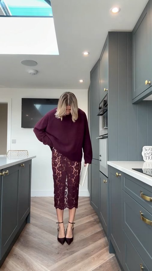 Instagram post by @staceyheywood_ for New Look. Caption reads: One of my most favourite outfits lately and it’s....