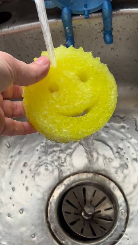 Instagram post by @sandi.204 for Scrub Daddy. Caption reads: [...] gift from Trev 😂😂
#ofcoursetrevcan....