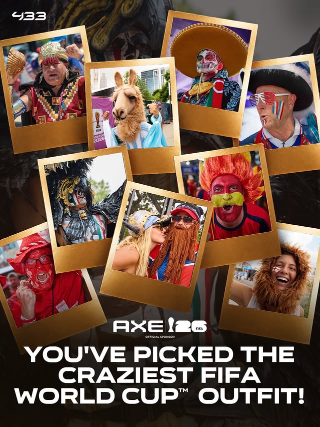 Instagram post by @axe for AXE en Español. Caption reads: #AD | 𝗧𝗵𝗲𝗿𝗲 𝗰𝗮𝗻 𝗼𝗻𝗹𝘆 𝗯𝗲 1️⃣....