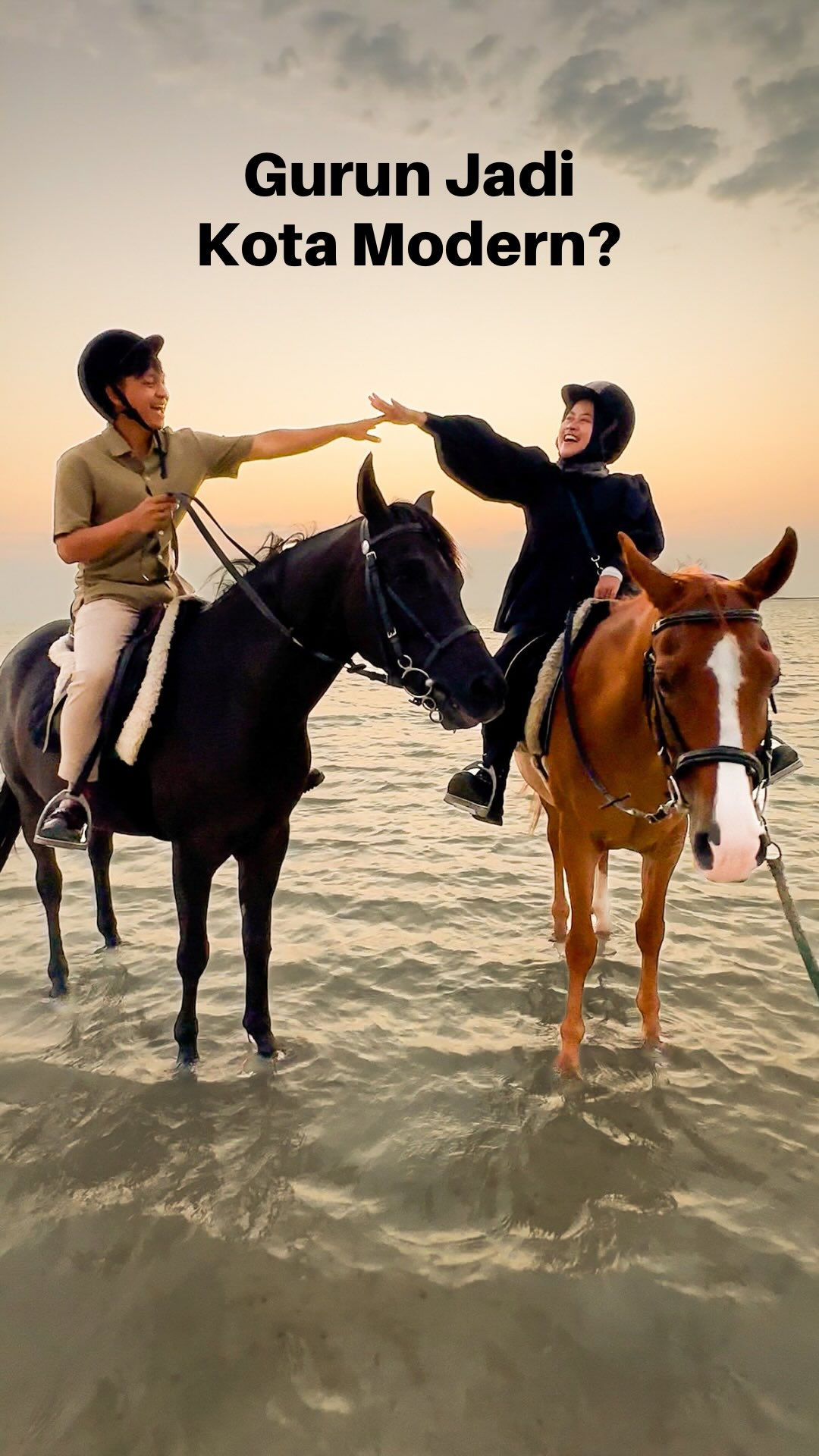 Instagram post by @sejauhangin for Visit Saudi. Caption reads: Gurun disulap jadi tempat yang nyaman banget

1,5....