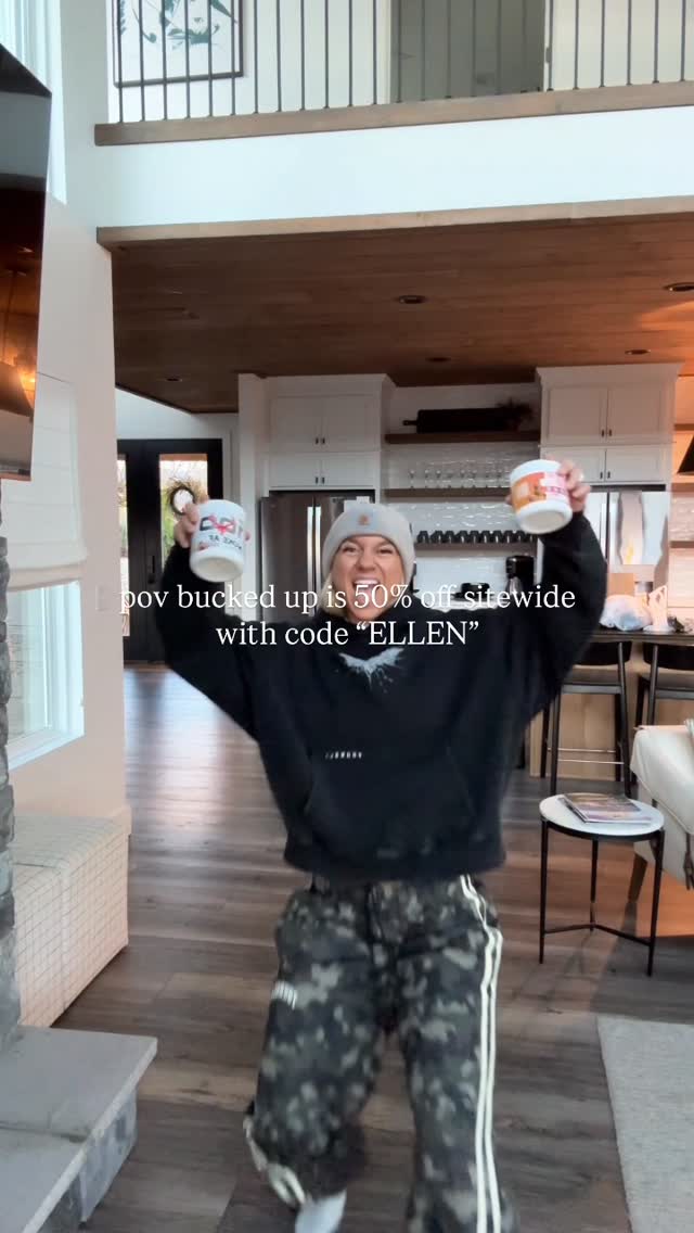 Instagram post by @ellenniemanfitness for Bucked Up. Caption reads: time to stock up on @buckedup!!! 🫡

entire site....