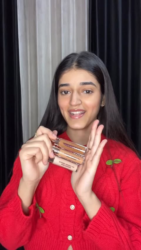Instagram post by @kaamini_pandey for Typsy Beauty. Caption reads: Balm and concealer from @typsybeauty 
Balm shade:....