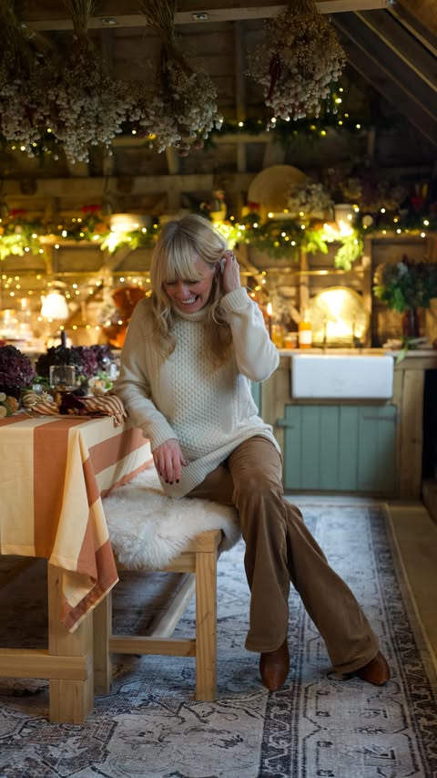 Instagram post by @clodagh_mckenna for Kukoon Rugs. Caption reads: [...] with this beautiful washable rug from....