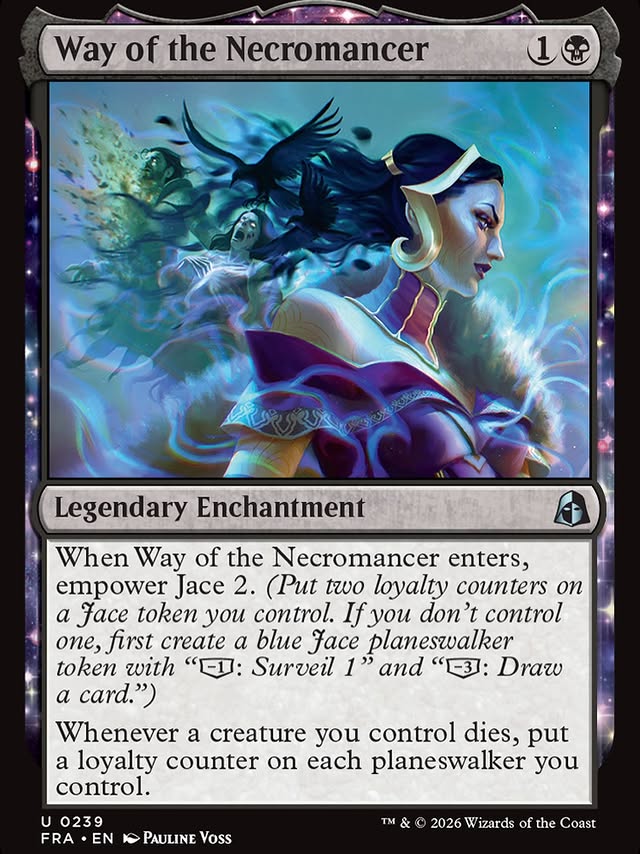 Instagram post by @skadivore for Magic: The Gathering. Caption reads: [...] of the most iconic characters in Magic: The....