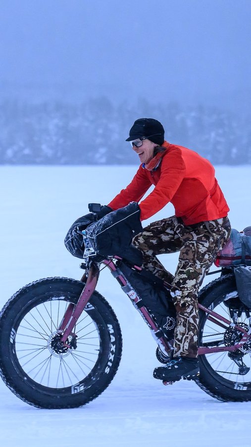 Instagram post by @rebeccarusch for InsideTracker. Caption reads: [...] the help of my trusted companion....