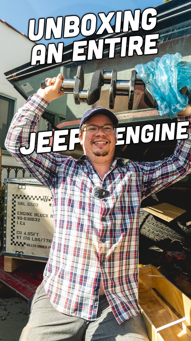 Instagram post by @theautopian for eBay Motors. Caption reads: David logged onto eBay and got to searching for....