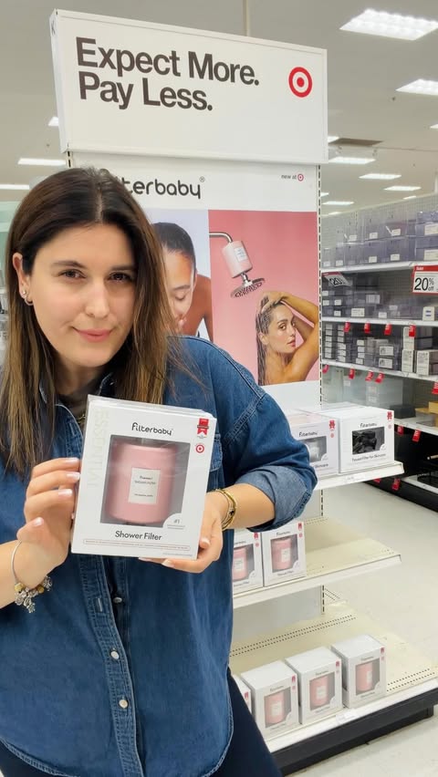 Instagram post by @sedafidanciozturk for Filterbaby. Caption reads: [...] at Target is exactly that. 💦✨....