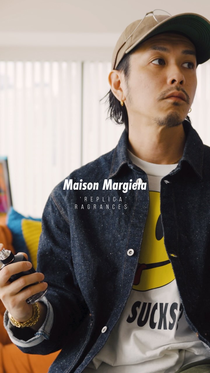 Instagram post by @takahiro__kawashima for Maison Margiela. Caption reads: New fragrance.

メゾンマルジェラさんからレプリカ オードパルファンのDANCING....