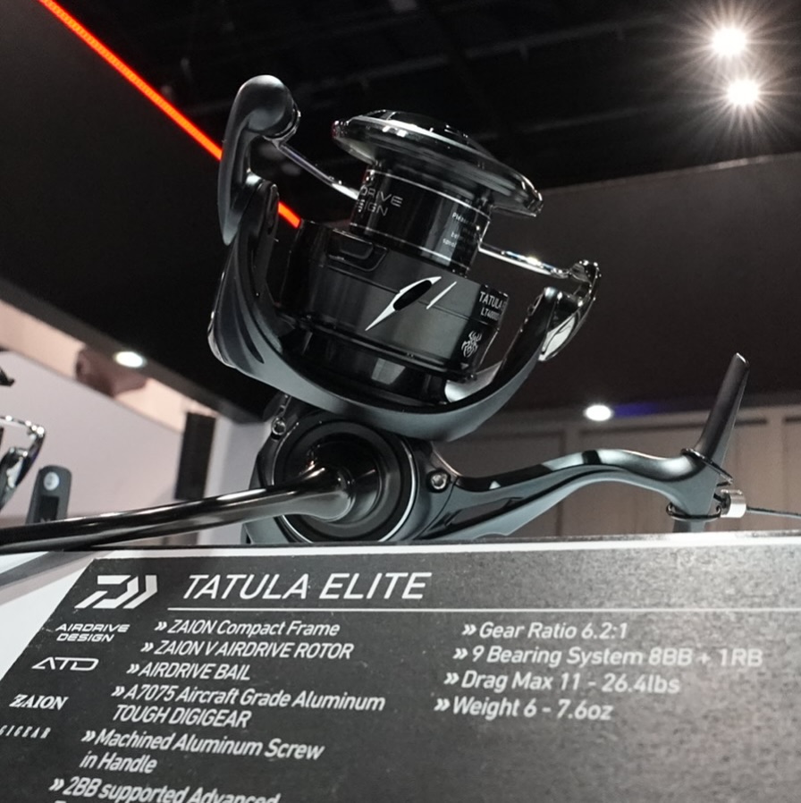 Instagram post by @daiwacanada for Daiwa. Caption reads: Size Down. Power Up.

The Tatula Elite Spinning....