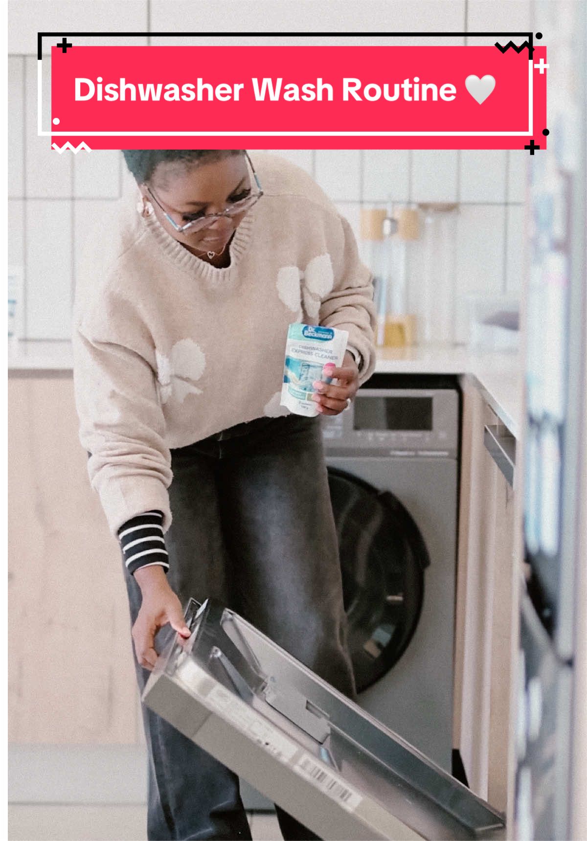 TikTok post by @oleratoandfamily for Dr. Beckmann South Africa. Caption reads: [...] #DrBeckmannSA #ad @Dr. Beckmann South Africa.