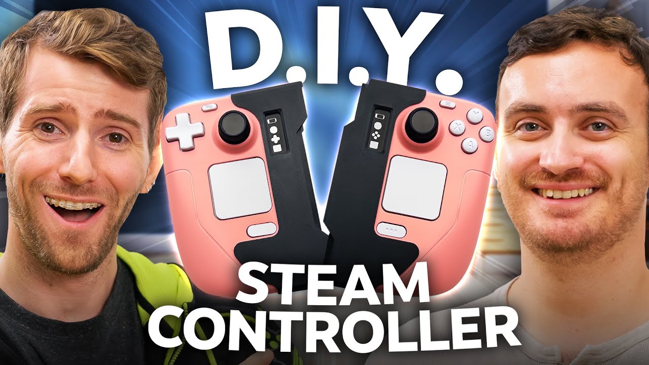 YouTube post by @LinusTechTips for Dbrand. Caption reads: Don’t Wait for the Steam Controller 2!.