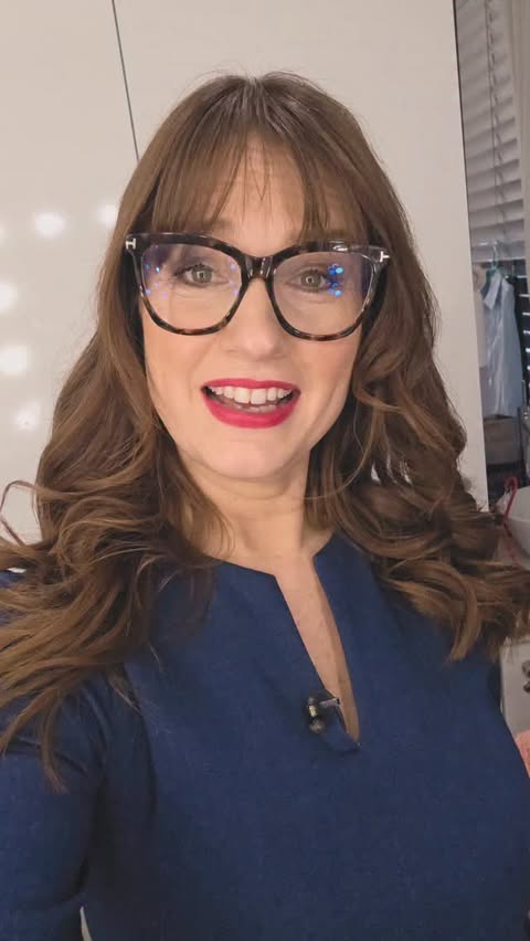 Instagram post by @catherinehuntleyofficial for QVC. Caption reads: [...] my final show of the week is over on the....