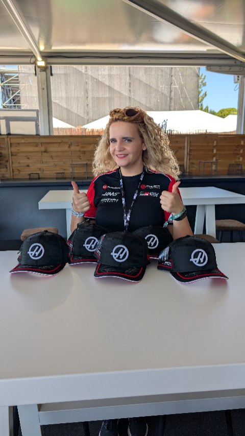 Instagram post by @maniaonboard for MoneyGram. Caption reads: Ad | 1 minute to find 10 MoneyGram Haas F1 fans in....