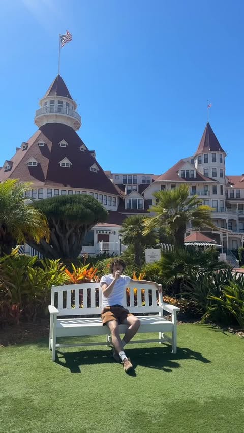 Instagram post by @the__marchives for Hilton. Caption reads: [...] vacation. oh and it’s haunted…allegedly....
