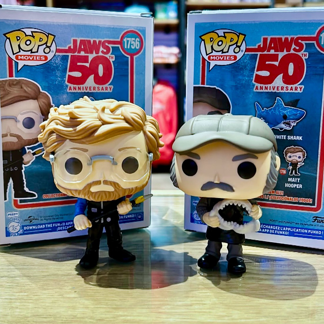 Instagram post by @funkopopsnews for BoxLunch. Caption reads: [...] Amzn ~ fnkpp.com/Am402 Photo thanks....