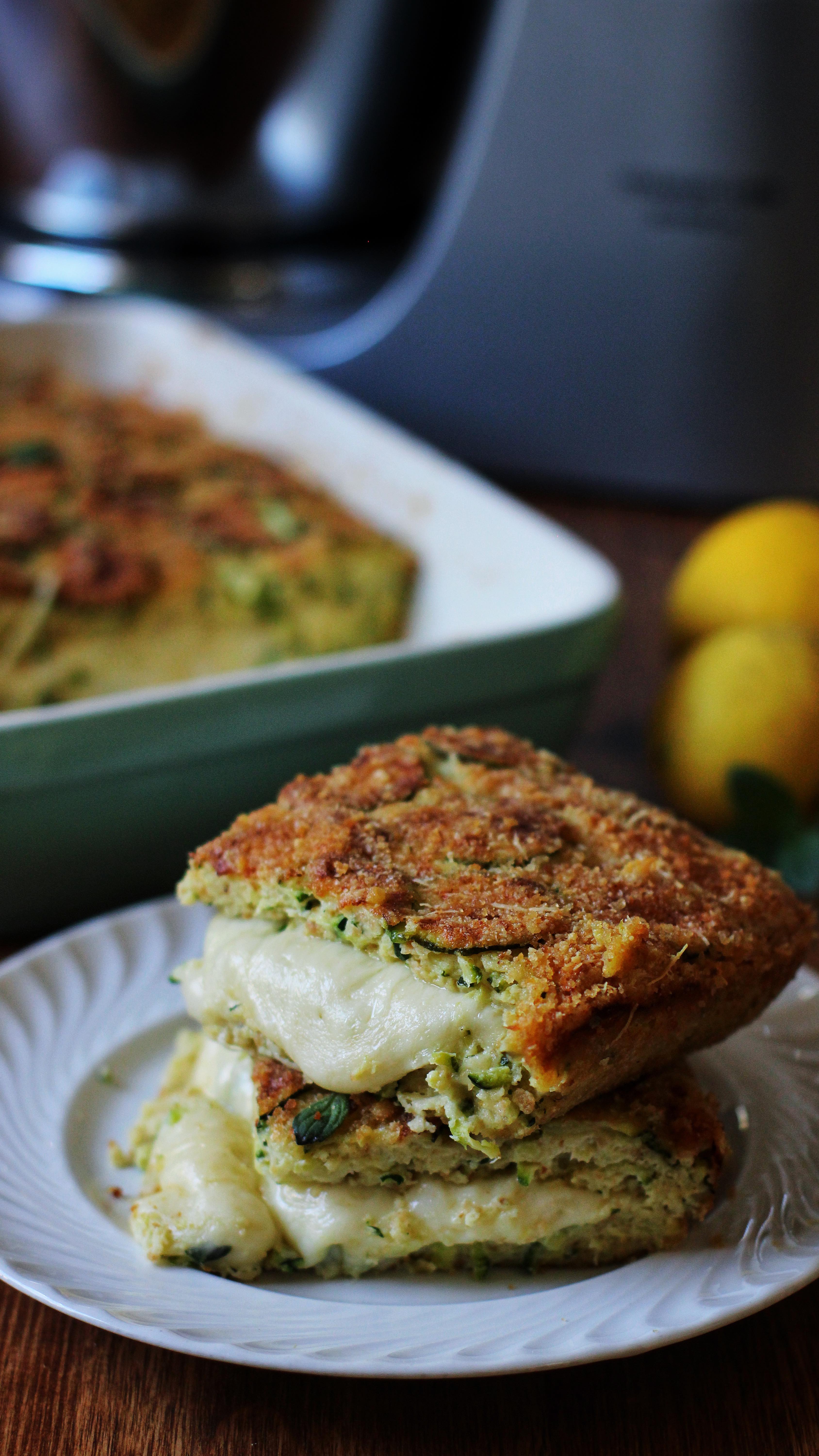 Instagram post by @ilpugliesechecucina for Kenwood Club. Caption reads: Sformato di zucchine, ricotta e menta: cremoso....