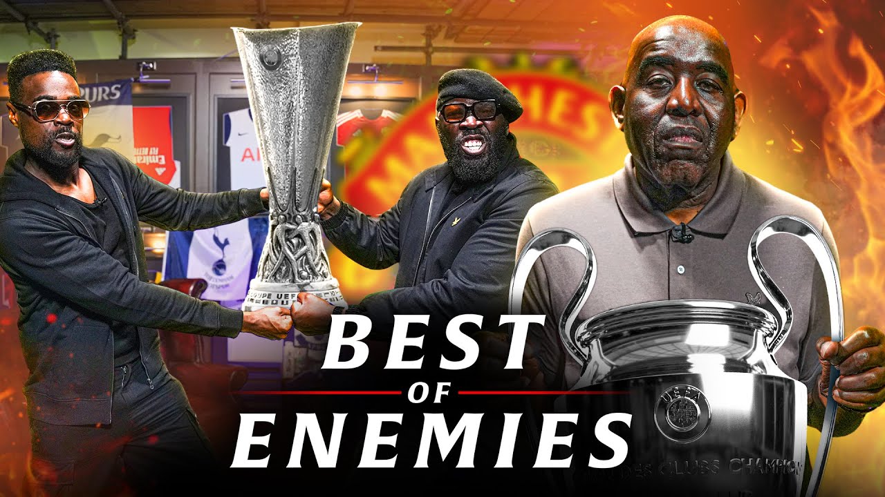 YouTube post by @drsportsmedia for Lyle & Scott. Caption reads: Europa GLORY For EX & KG | PSG Humble Arsenal |....