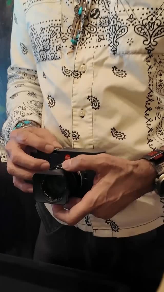 Instagram post by @arjunkhannaofficial for Leica Camera. Caption reads: I’ve always believed in creating my world and....