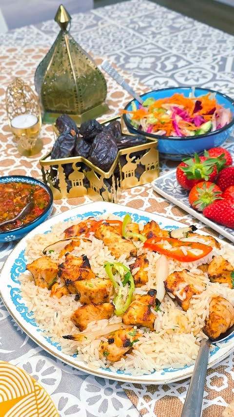 Instagram post by @anisagrams for Deliveroo. Caption reads: Ordering takeaway this Ramadan? AD Let @Deliveroo....