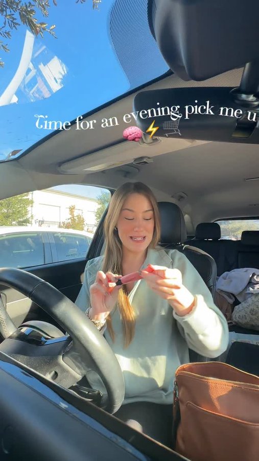 Instagram post by @baimcpher for Magic Mind. Caption reads: Sometimes we don’t need more caffeine, we just....