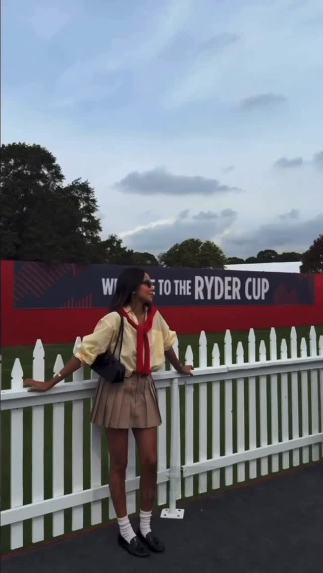 Instagram post by @sincerelyjules for Citi. Caption reads: #AD Come with me and Citi to the @therydercup and....