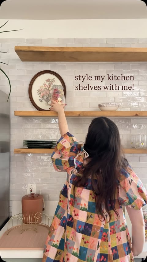 Instagram post by @alexandragater for HomeSense. Caption reads: [...] 🪻🌸🌷🌼 for spring with @homesensecanada!....