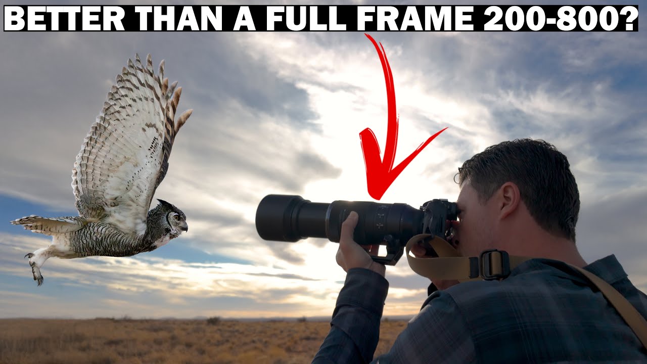YouTube post by @BrentHall for Audiio. Caption reads: Is M4/3 really a good option for wildlife....