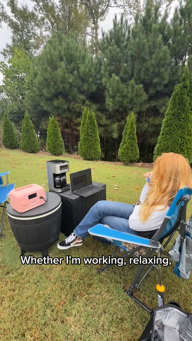 Instagram post by @ugczeyn for BLUETTI. Caption reads: ✨ Power meets style with the new #BluettiElite30V2....