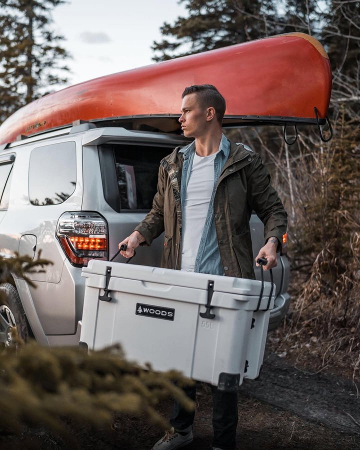 Instagram post by @lostcoordinate for Wilderness Culture. Caption reads: We can all relate to the excitement we get when....