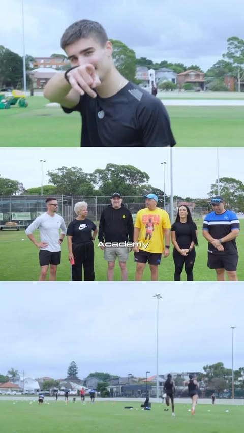 Instagram post by @rogerfabrispeedacademy for SKINS Compression. Caption reads: When @bondi_al from @skins_compression brings news....