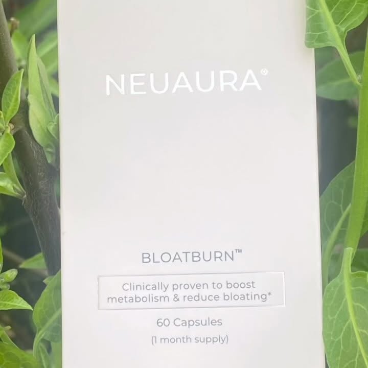 Instagram post by @dunroaminagain for Neuaura. Caption reads: Ad…Beat The Bloat with Bloat Burn by @neuaura I am....