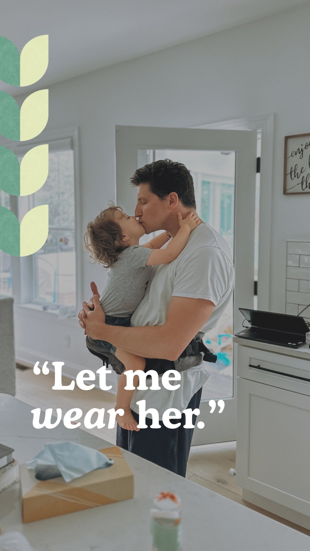 Instagram post by @eatplaysay for Tushbaby. Caption reads: 🙋‍♀️ Who else has a Stage 5 Clinger Love Bug?....