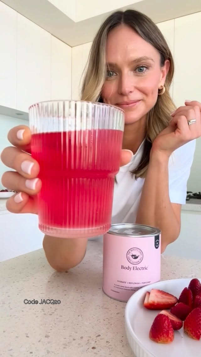 Instagram post by @brownpapernutrition for The Beauty Chef. Caption reads: [...] to enjoy 20% off Body Electric™ and....