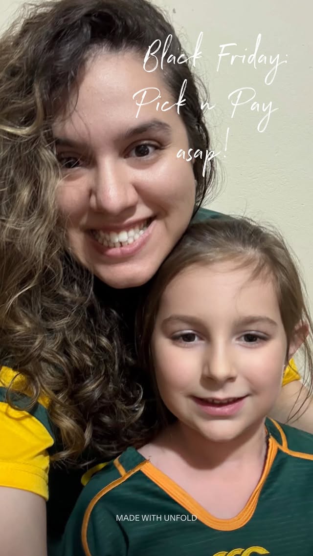 Instagram post by @sydonia.dias for Pick n Pay. Caption reads: [...] stress, I’m shopping Bok style on the....