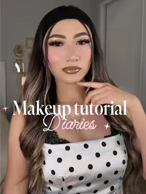 TikTok post by @brisa29.xo for HECI Beauty Makeup. Caption reads: @Beauty Creations Cosmetics @HECI Beauty Makeup....