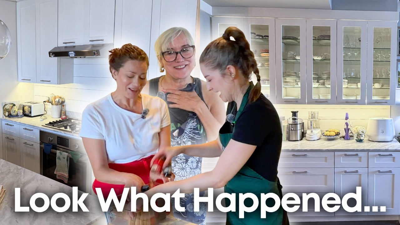 YouTube post by @SpaceMakerMethod for Epidemic Sound. Caption reads: We did it! ✅ Kitchen DONE!!!.
