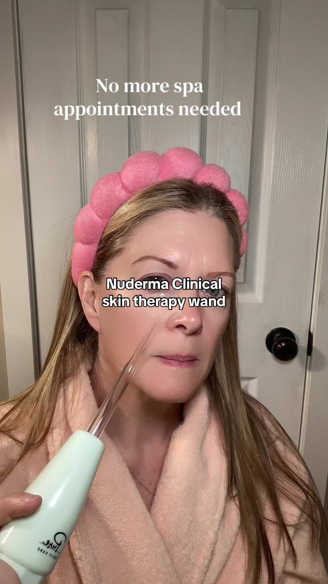 TikTok post by @wintheinch_wintheday for Pure Daily Care NuDerma Wand. Caption reads: [...] #tiktokshopcreatorpicks @Pure Daily Care....