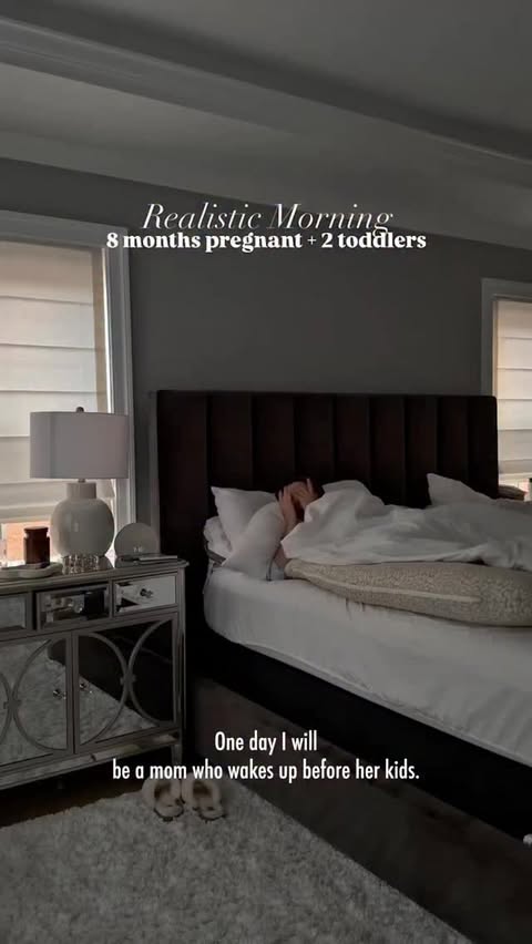 Instagram post by @thekatiebeach for Stonyfield Organic. Caption reads: #ad If your toddler wakes up demanding yogurt in....