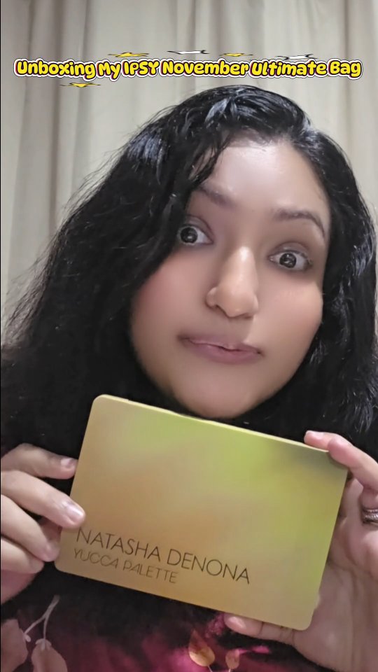 Instagram post by @lareinevlogs for Laura Mercier. Caption reads: Unboxing My IPSY Ultimate Bag ✨ Luxury Beauty....