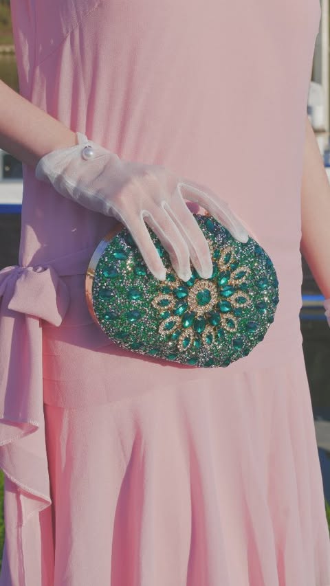 Instagram post by @lillytalesandwonders for BABEYOND. Caption reads: Dress and accessories were gifted by....