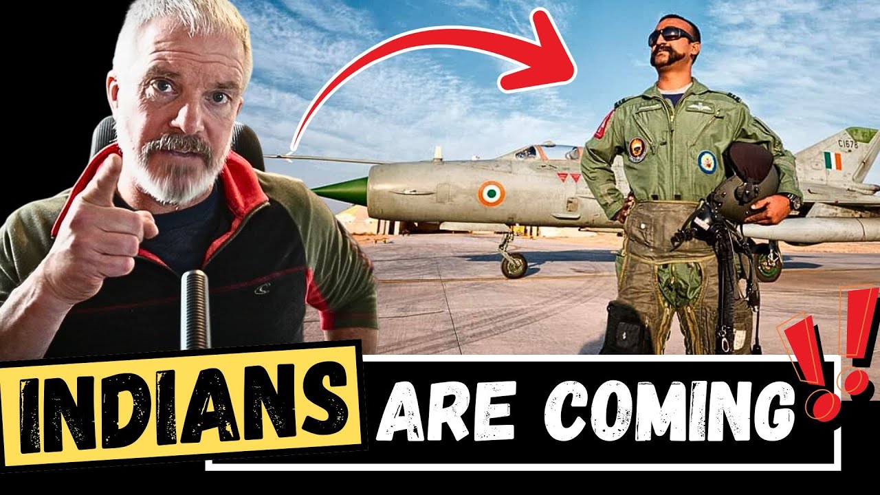 YouTube post by @FastJetPerformance for Acast. Caption reads: SHOCKING RAF Pilot Shortage! - Indian Instructors....