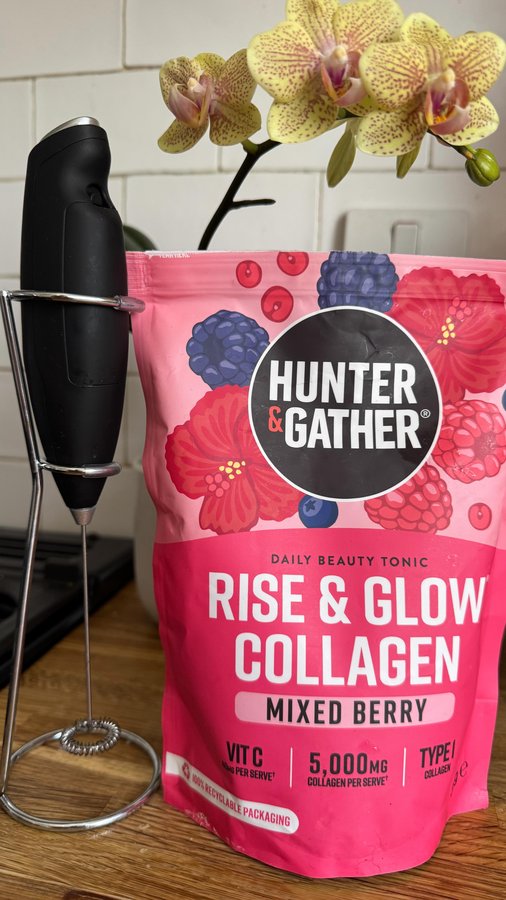 Instagram post by @1st_time_ma for Hunter & Gather. Caption reads: Self-care has never been easier as I now....