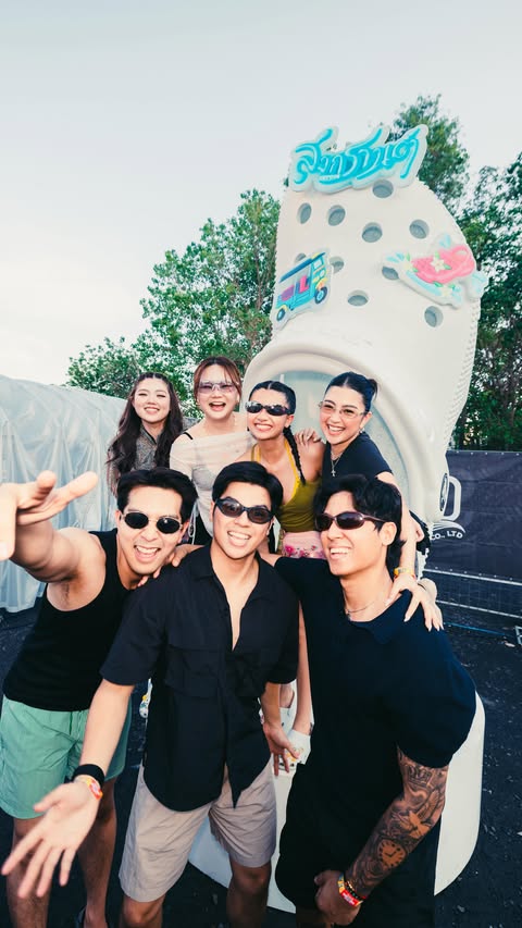Instagram post by @rephaelio for Crocs. Caption reads: Attended my first @s2ofestival ever with @crocsph....