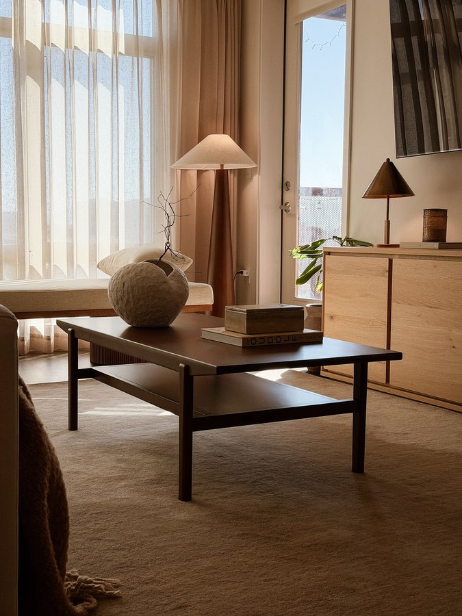 Instagram post by @neutral_homebody for Article. Caption reads: Added a few new pieces from @article and I’m....