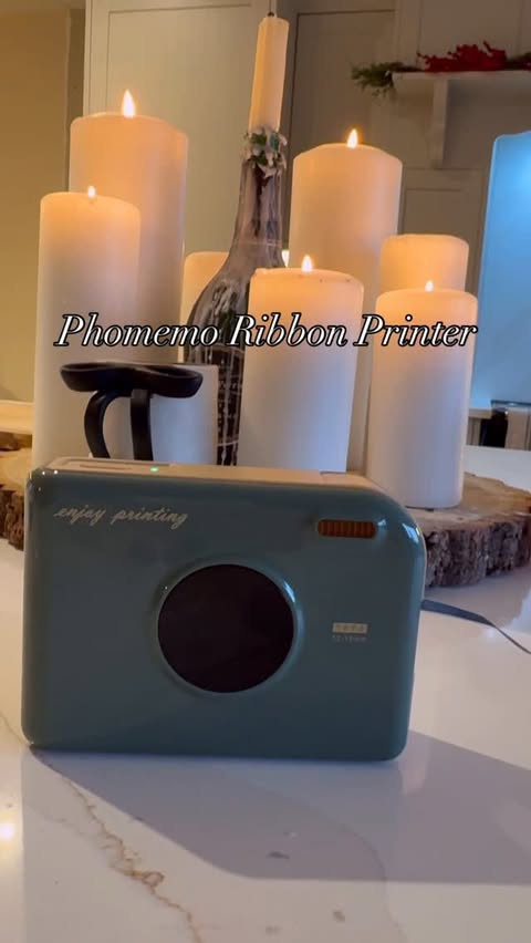 Instagram post by @_housewise for Phomemo. Caption reads: Meet Phomemo Ribbon Printer @phomemo_official the....