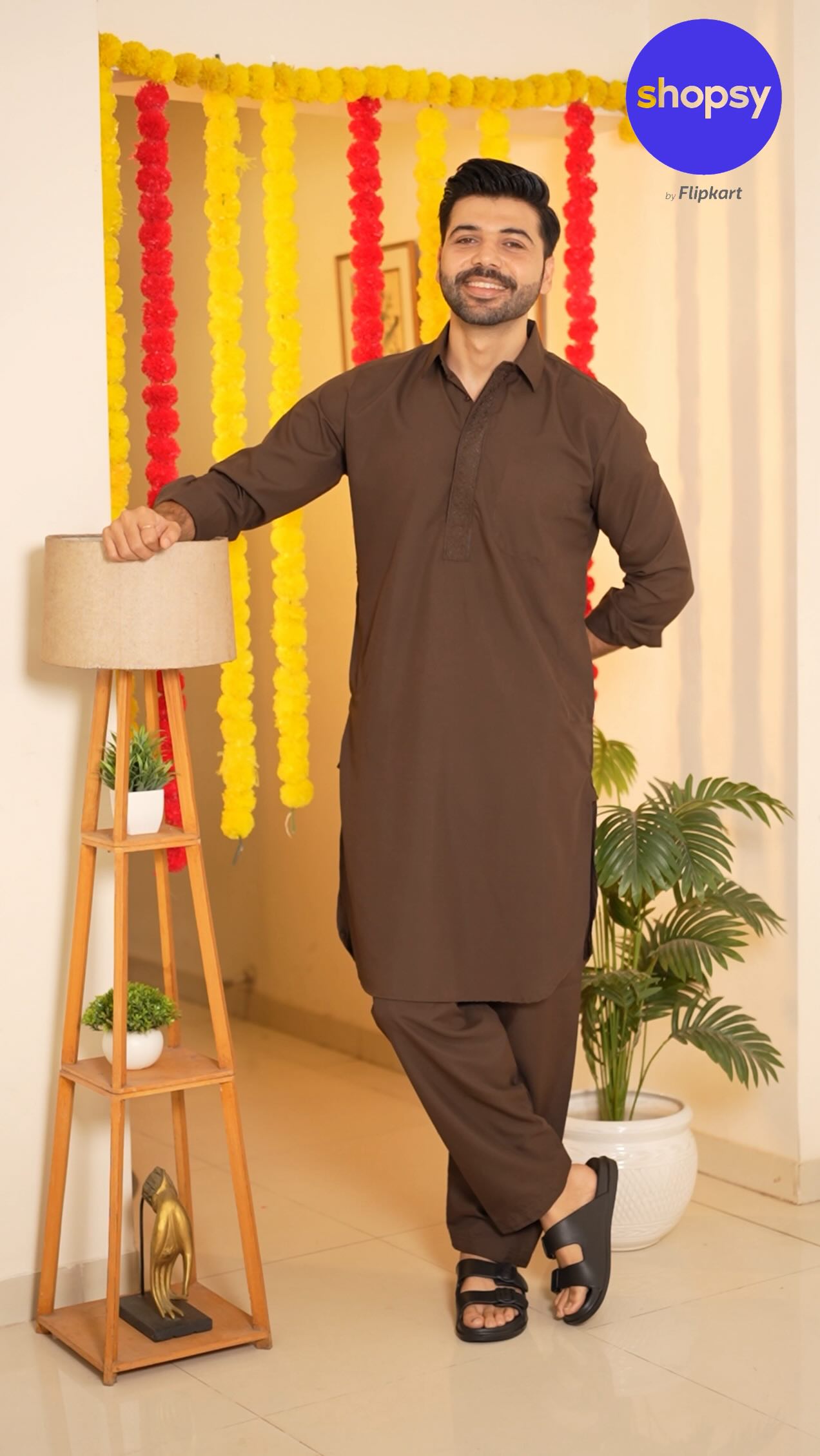 Instagram post by @vishalkalra_ for Shopsy. Caption reads: Patiala da swag, @shopsy_app da tag! From my....