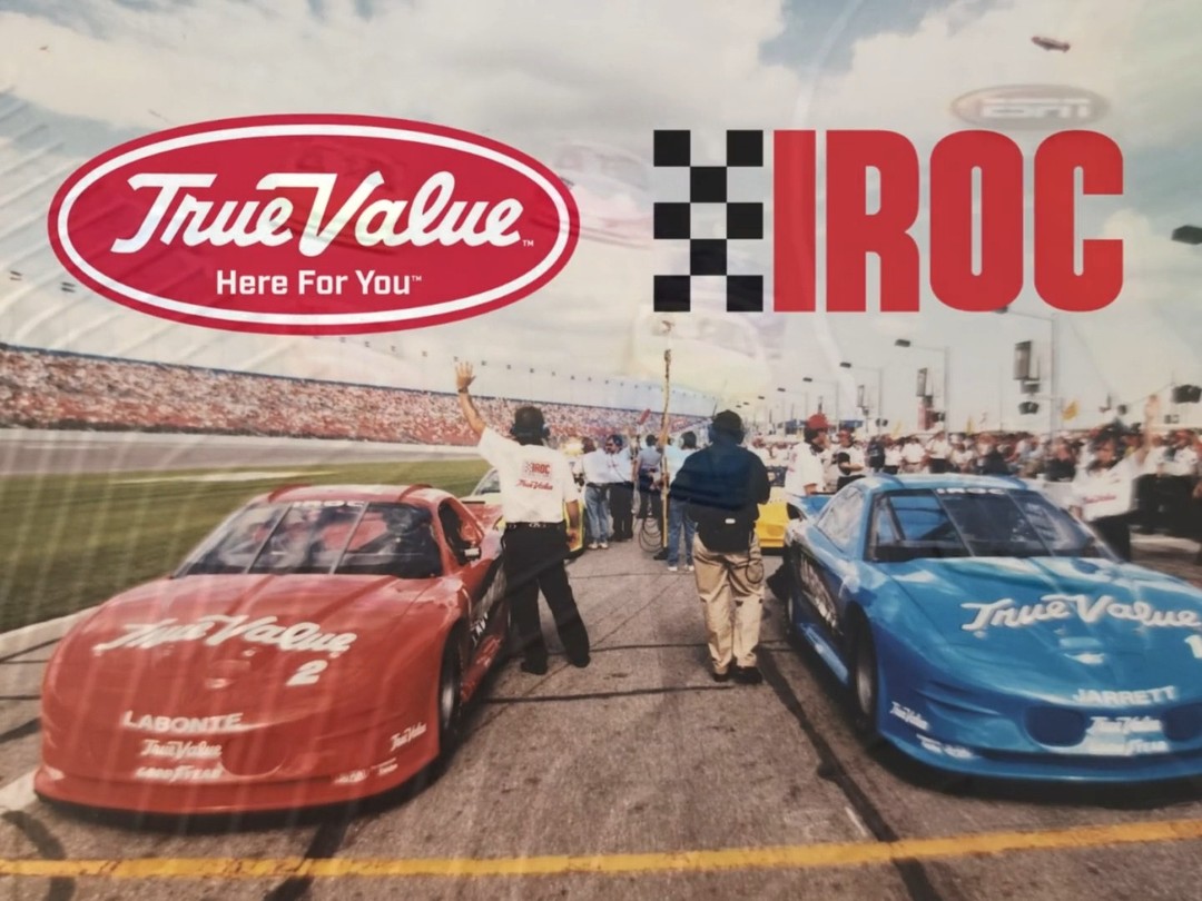 Instagram post by @irocracing for True Value. Caption reads: The legends are back! True Value is revved up to....